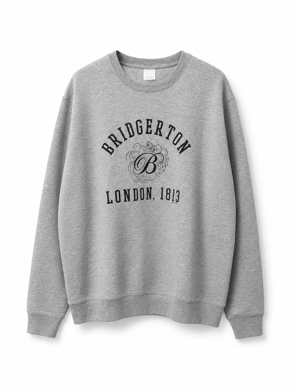 Netflix Grey Bridgerton Crewneck Sweatshirt